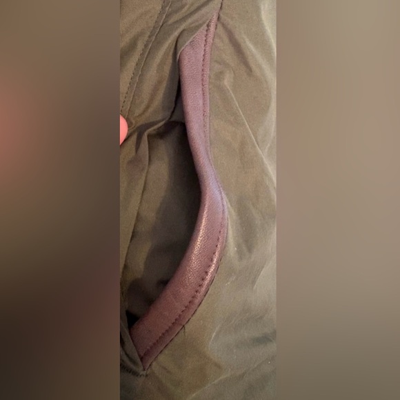 NWOT Vintage Y2K Men’s Polo Ralph Lauren Olive Leather Trim Jacket Size XL - Picture 2 of 10